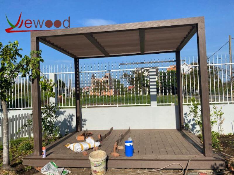 Giàn hoa Pergola được thi công bởi Viewood